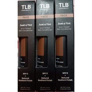 (TLB) Tint 3-in-1 Tinted Skin Conditioner SPF 11 Chocolate Chip NEW (Qty 3)